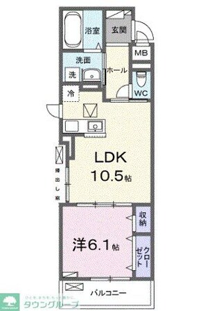 アウル吉祥寺南の物件間取画像